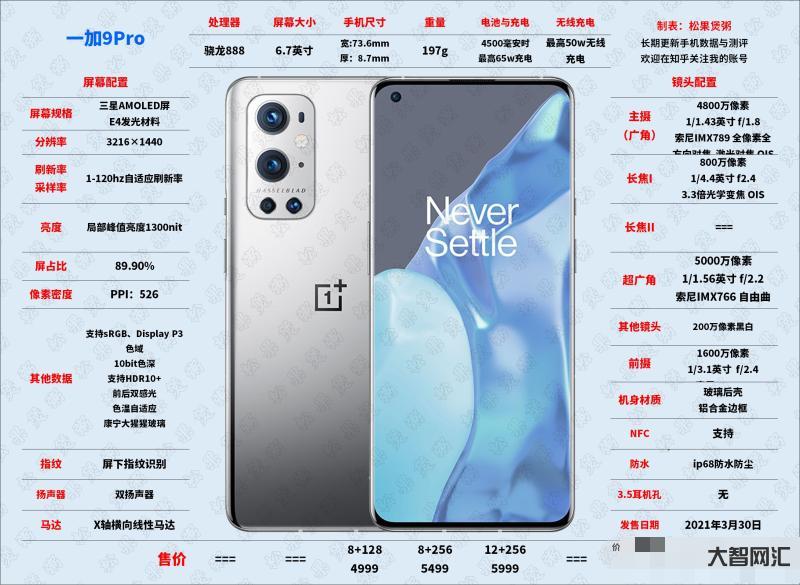 一加9的價格及配置參數-一加9、vivoS10參數報價對比