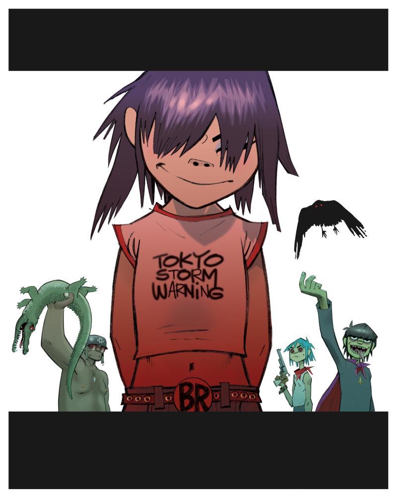 gorillaz-全球最火00后比莉艾利什:少年和成人共存的最后時刻